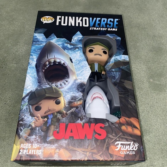 Funkoverse: Jaws 100 2-Pack Strategy Board Game, Expandalone NEW Funko Games Pop - Picture 1 of 1